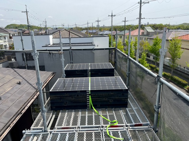 太陽光パネル撤去